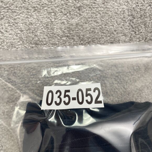 Zara Jogger Waist Dress Pants Women Medium Navy Blue Stripe Straight Trouser NWT - Picture 14 of 14